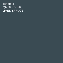 #3A4B54 - Limed Spruce Color Image